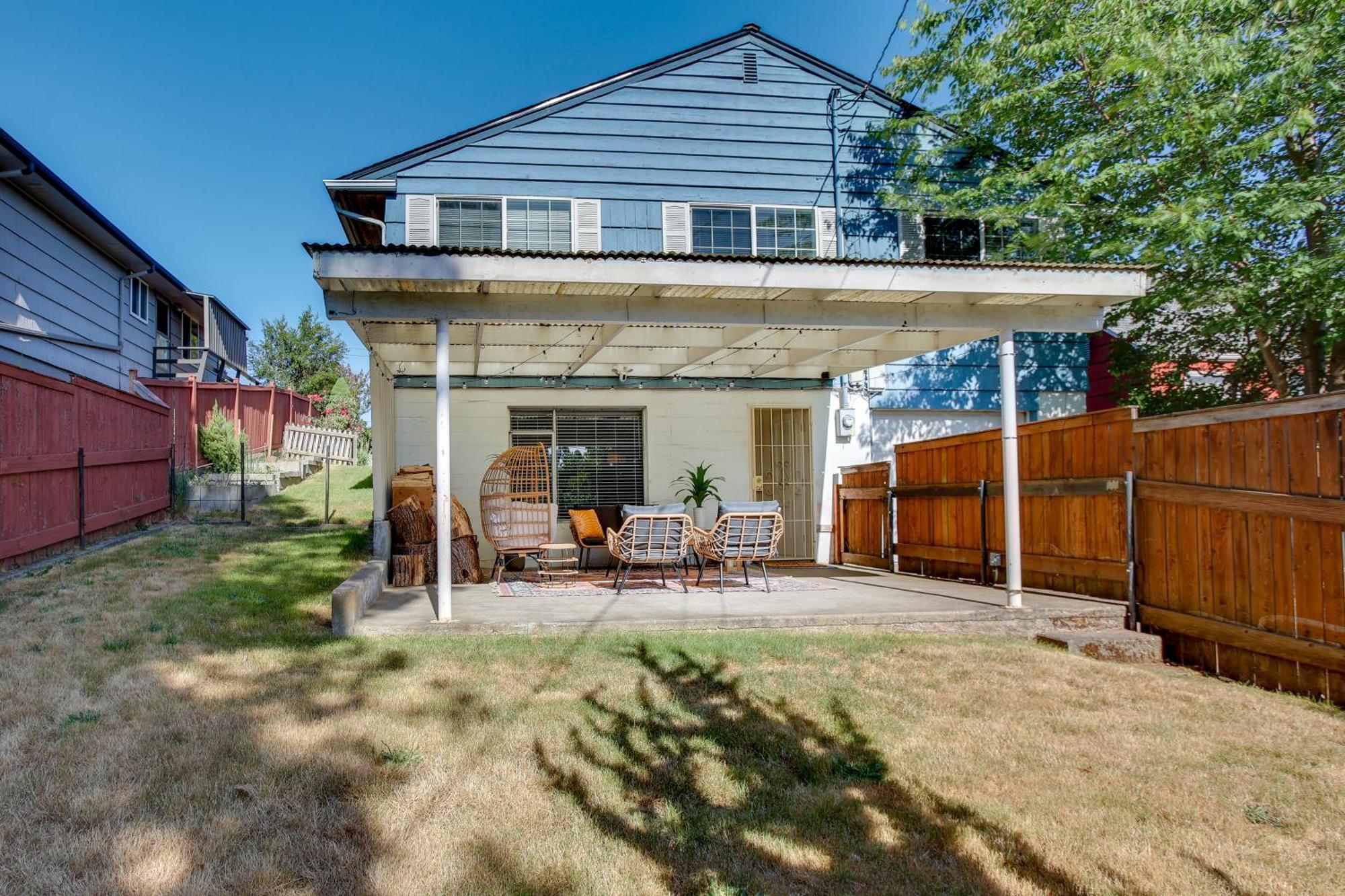 Updated Tacoma Home With Fire Pit! Extérieur photo